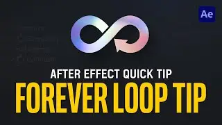 After Effects Quick Tip Evolution Infinite looping Tutorial