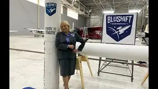 Gov. Mills visits bluShift Aerospace in Brunswick, Maine