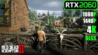 RTX 2060 | Red Dead Redemption 2  - 1080p, 1440p, 4K + DLSS