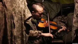 'Music Takes Your Mind Off War And Death': Ukrainian Violinist Plays In The Trenches