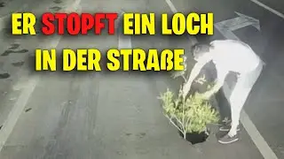 ER STOPFT EIN LOCH IN DER Straße | WENN DU NICHT NORMAL BIST! #39