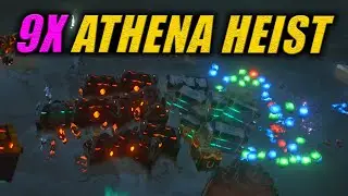 9X ASHEN ATHENA HEIST FROM ANGRY ALLIANCE (Sea Of Thieves PVP Funny Moments)