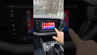 Активация CarPlay на весь экран Touareg 2018 FL