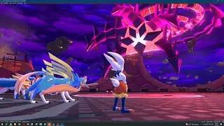 Eternatus Boss - Battle Camera Edited - Yuzu Emulator - Pokemon Sword