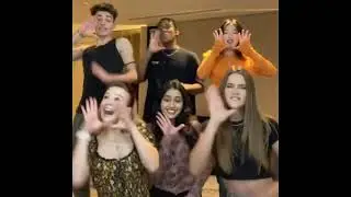 Alex,lamar,hina,sofya,shivani & savannah dançando trend brasileira do tik tok🇧🇷❤