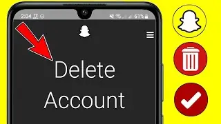 Como EXCLUIR conta Snapchat permanentemente 2024 | Excluir conta Snapchat