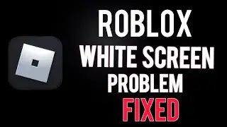 How to fix Roblox white Screen On iPhone 2024 | Roblox White Screen Problem | Roblox White Screen ✅