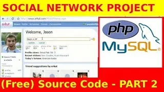 Create & Update Profile Page - PHP/MYSQL Project Tutorial with source