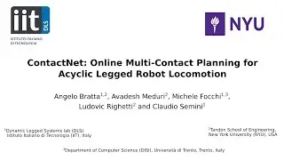 ContactNet: Online Multi-Contact Planning for Acyclic Legged Robot Locomotion [UR 2024]