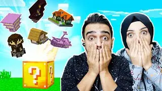 ŞANS BLOKLARINDAN YAPILAR ÇIKIYOR !! 😱 MİNECRAFT MOD