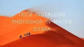 Trick how to install adobe photoshop in mac os sierra