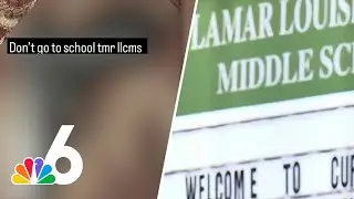 Apparent school threat made against Miami-Dade middle school