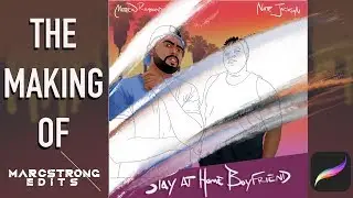 Stay at Home Boyfriend - Making the Cover Art