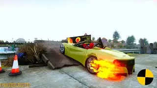 GTA 4 CRASH TESTING REAL CAR 447