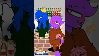 Orange e Purple se tivessem uma filha :3💗 ||Rainbow Friends🌈✨ (Minha ideia ^^)