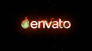 Fire Explosion Logo Reveal (After Effects template)