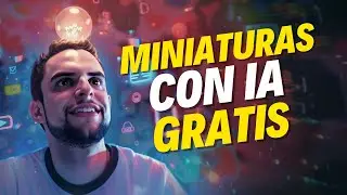 Cómo Crear Miniaturas para YouTube con IA GRATIS 🎨✨