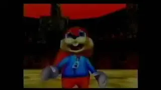 Conker's Bad Fur Day N64 Nintendo 64 Video Game Ad (2001)
