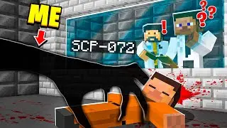 I Became SCP-072 "The Shadow Hand" in MINECRAFT! - Minecraft Trolling Video