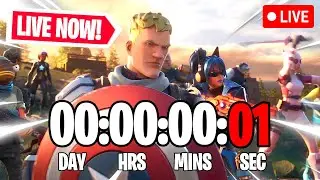 FORTNITE CHAPTER 5 SEASON 4 COUNTDOWN LIVE🔴 24/7 & Live Event!