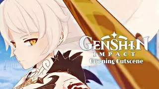 Genshin Impact's New Opening Cutscene | Genshin Impact Anime opening | Genshin Impact PC 4K video