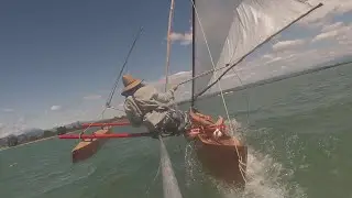 Sailing the Waimea Proa