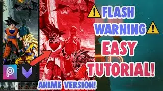 How To Do FLASH WARNING TUTORIAL EASY METHOD | Flash Warning Instagram Tiktok Trending Anime Version