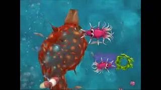 Spore cell stage messed up glitch! NEVER BEFORE SEEN!