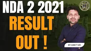 NDA 2 2021 RESULT OUT !! Brigadier Defence Academy