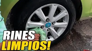 METODO EFECTIVO PARA LAVAR LOS RINES DE TU AUTO