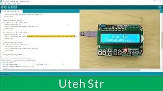 Arduino | LCD 16x2 Scrolling Text Only Single Row (Scroll Left and Scroll Right)