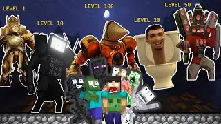 Strongest Titan Monster of All - Minecraft Animation