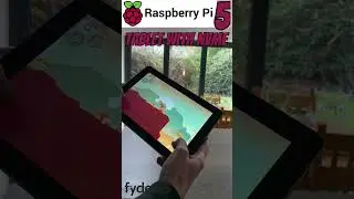 Raspberry pi 5 tablet with nvme running Fydeos. More details on my channel soon