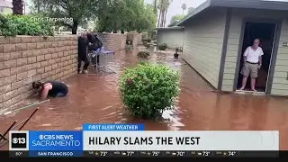 Tracking Tropical Storm Hilarys aftermath in Southern California