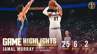 Jamal Murray Full Game Highlights vs. Warriors 🎥