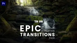 Pack Premiere Pro Template Epic Distortion Transitions