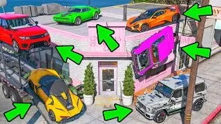 УГНАЛ ШЕСТЬ ЧИТЕРСКИХ МАШИН ЗА 180 СЕКУНД В ГТА 5! БИТВА ВОРОВ В GTA 5 ONLINE!
