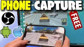 Capture your Phone Screen in OBS FREE - Android or Iphone