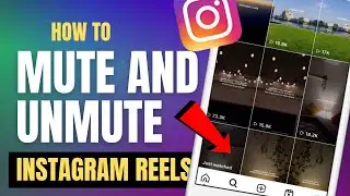 How to mute and unmute instagram reels