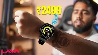 LAVA's First SmartWatch Unboxing & Test Review *2599 ⚡️ GG3, AMOLED, BT Calling⚡️Prowatch