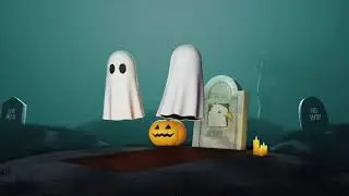 Halloween Ghosts for After Effects  2020