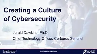 Creating a Culture of Cybersecurity