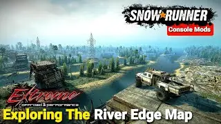 Exploring The River Edge Map In Snowrunner Phase 7 Update