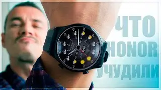 У меня теперь ЧАСЫ УДИВИТЕЛЬНОЙ КРАСЫ - Honor Watch GS 3 (месяц на руке)