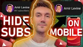 How to Hide Subscriber Count On Youtube In Mobile!