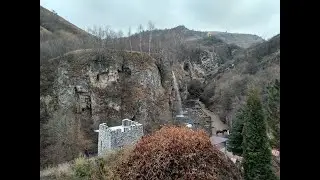 Медовые водопады зимой.Экскурсия из Кисловодска в Карачаево-Черкесскую республику.