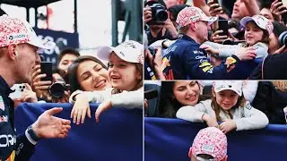 Max Verstappen celebrates victory with P and Kelly Piquet | Podium Behind the scenes 