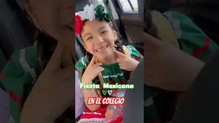 Hoy festejamos la independencia de México en el colegio por adelantado !