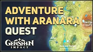 Adventure with Aranara Genshin Impact