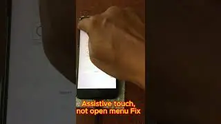 Assistive touch, not open menu Fix ,#shortvideo, #smartphone, #ios​, #iphone ,#iphone7plus